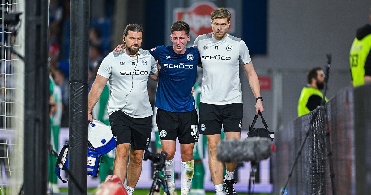 Ausgerechnet vor dem Hannover-Spiel: Arminia Bielefeld muss um Marius Wörl bangen | DSC Arminia Bielefeld