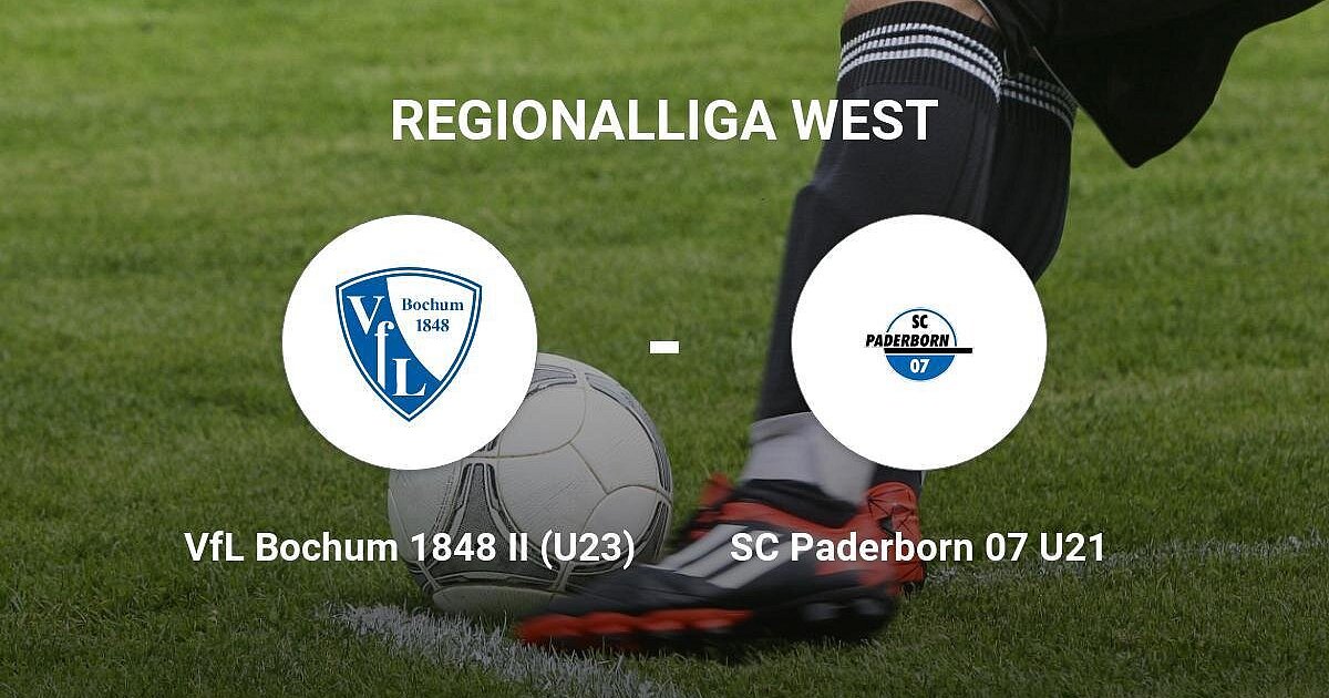 Remis im Duell zwischen dem VfL Bochum 1848 II (U23) und dem SC Paderborn 07 U21