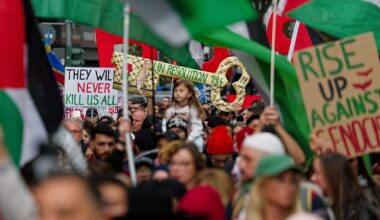 50.000 Menschen in Berlin gegen Gaza-Krieg auf der Straße | Nachrichten Aktuell