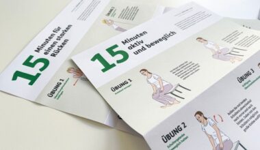Neue Bewegungsposter der Deutschen Rheuma-Liga / 15 Minuten für mehr Aktivität im Alltag