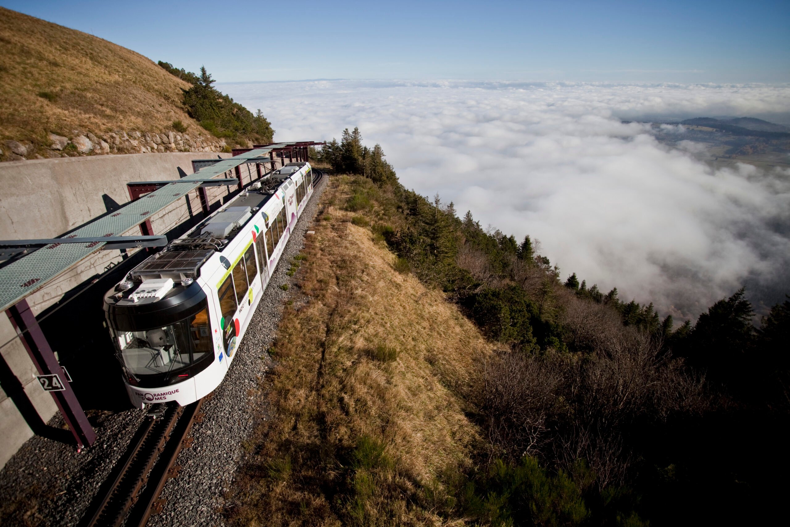 „Panoramique des Dômes“ - die Zahnradbahn, die euch in 15 Minuten auf den Gipfel bringt