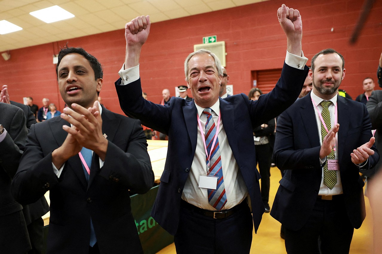 Der britische Rechtspopulist Nigel Farage