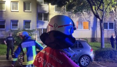 FW-BO: Feuer mit Menschenleben in Gefahr in der Bochumer Innenstadt gemeldet