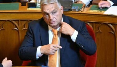 Ungarns Regierungschef Viktor Orban in Budapest