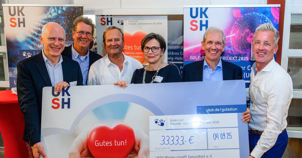 Spenden für die Krebsforschung in SH