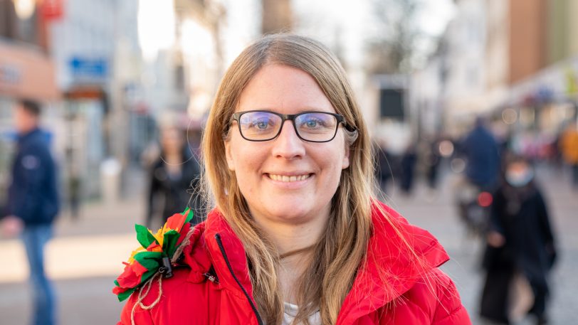 Annelie Gogolla findet das diesjährige Motto Ni una menos thematisch sehr passend.