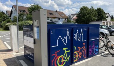 Sichere Abstellmöglichkeit für Fahrräder
