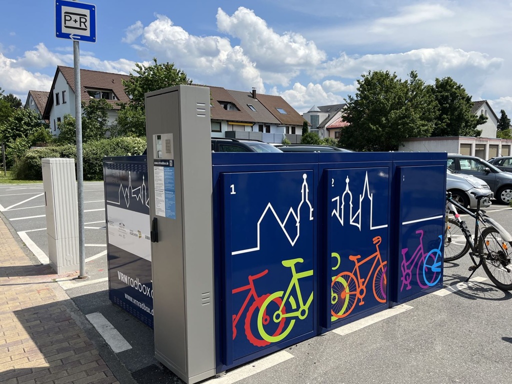 Sichere Abstellmöglichkeit für Fahrräder