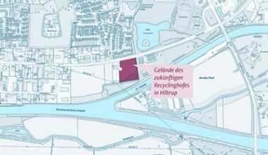 Grundstück neuer Recyclinghof Hiltrup