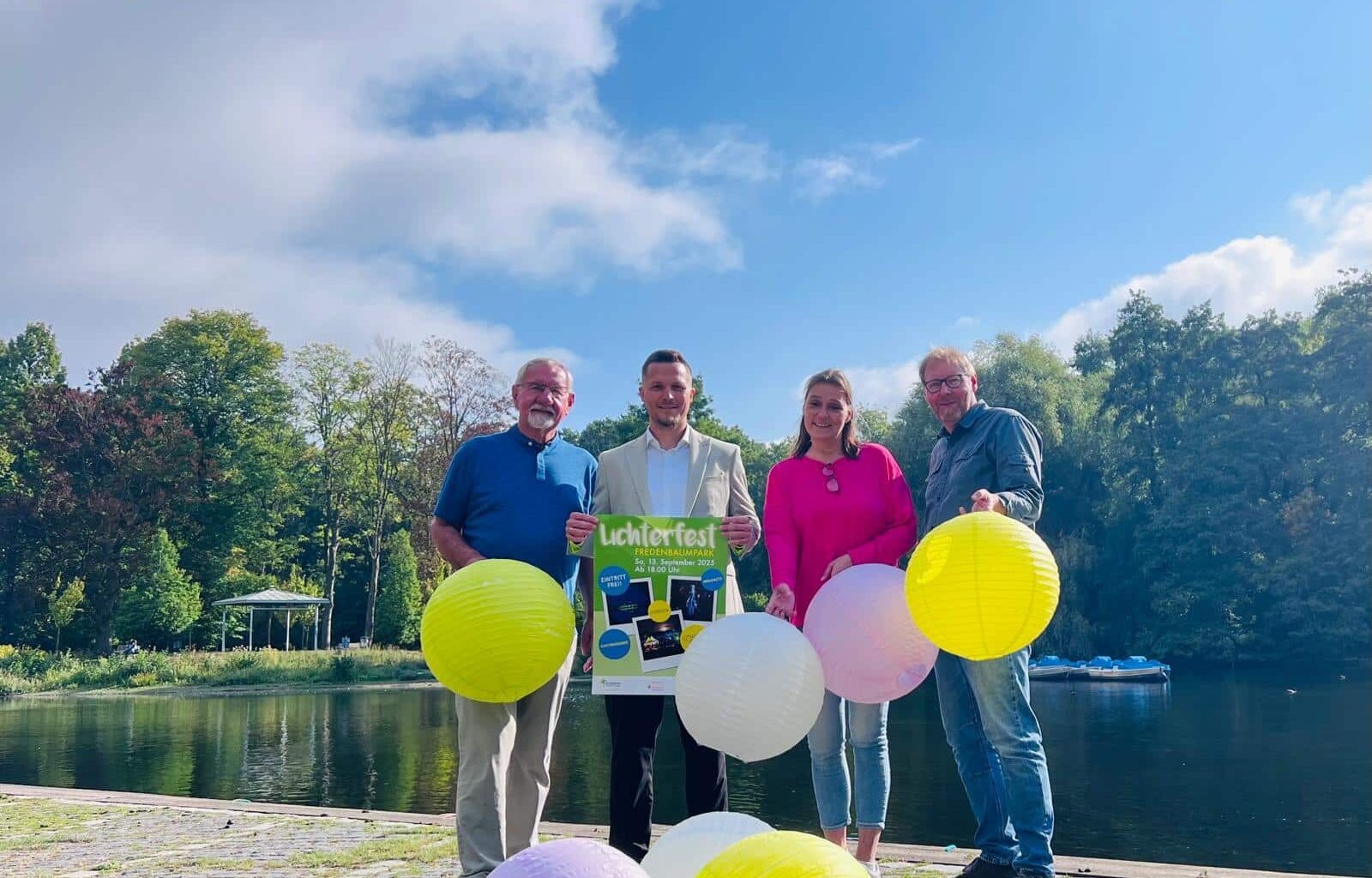 Sparkasse Dortmund unterstützt auch 2025 das bunte Lichterfest im Fredenbaumpark