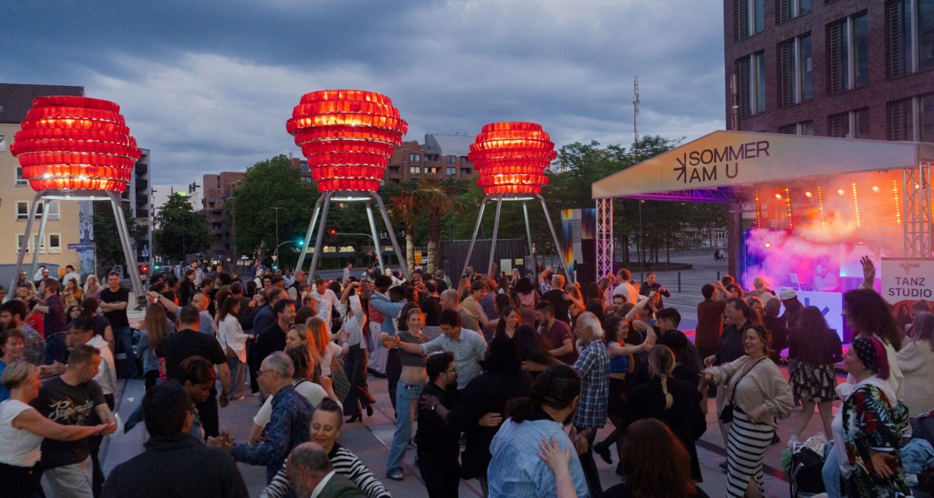 Über 13.000 Besucher*innen feierten beim Sommer am U