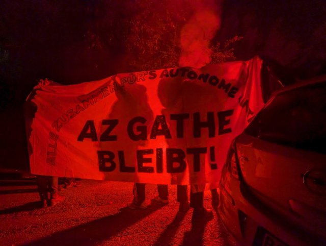 Demo für den Erhalt des Autonomen Zentrums