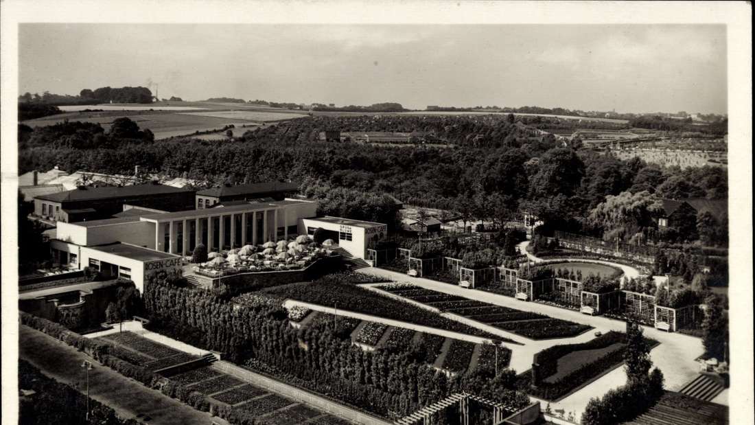 Grugapark Essen früher. 