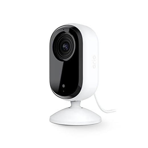 Arlo Essential Indoor 2K Überwachungskamera (2nd Generation) - 1 Pack - Home Security, Babyphone, Haustierkamera, 2K Kamerasystem, Weiß - VMC3060 ​