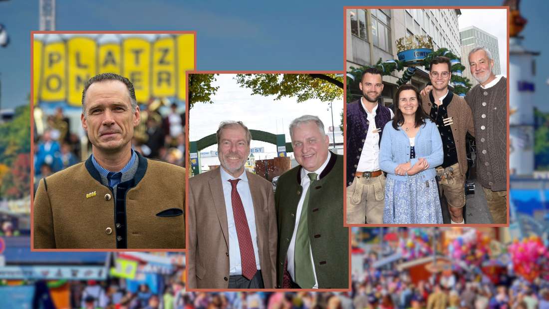 Es gibt 14 große Zelte auf dem Oktoberfest. Das sind die Wirte dazu.