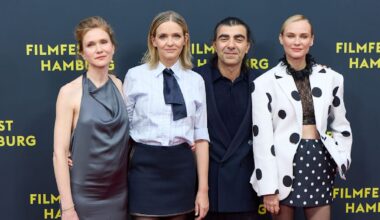 Fatih Akin und Diane Kruger bei Filmfestival in Hamburg
