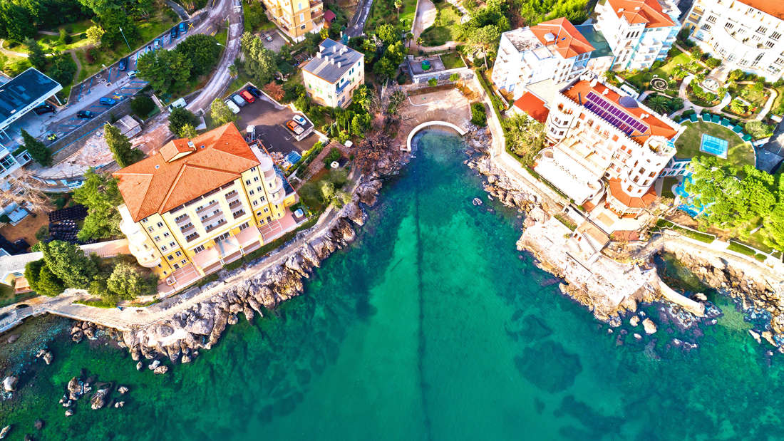 Küstenlinie von Opatija