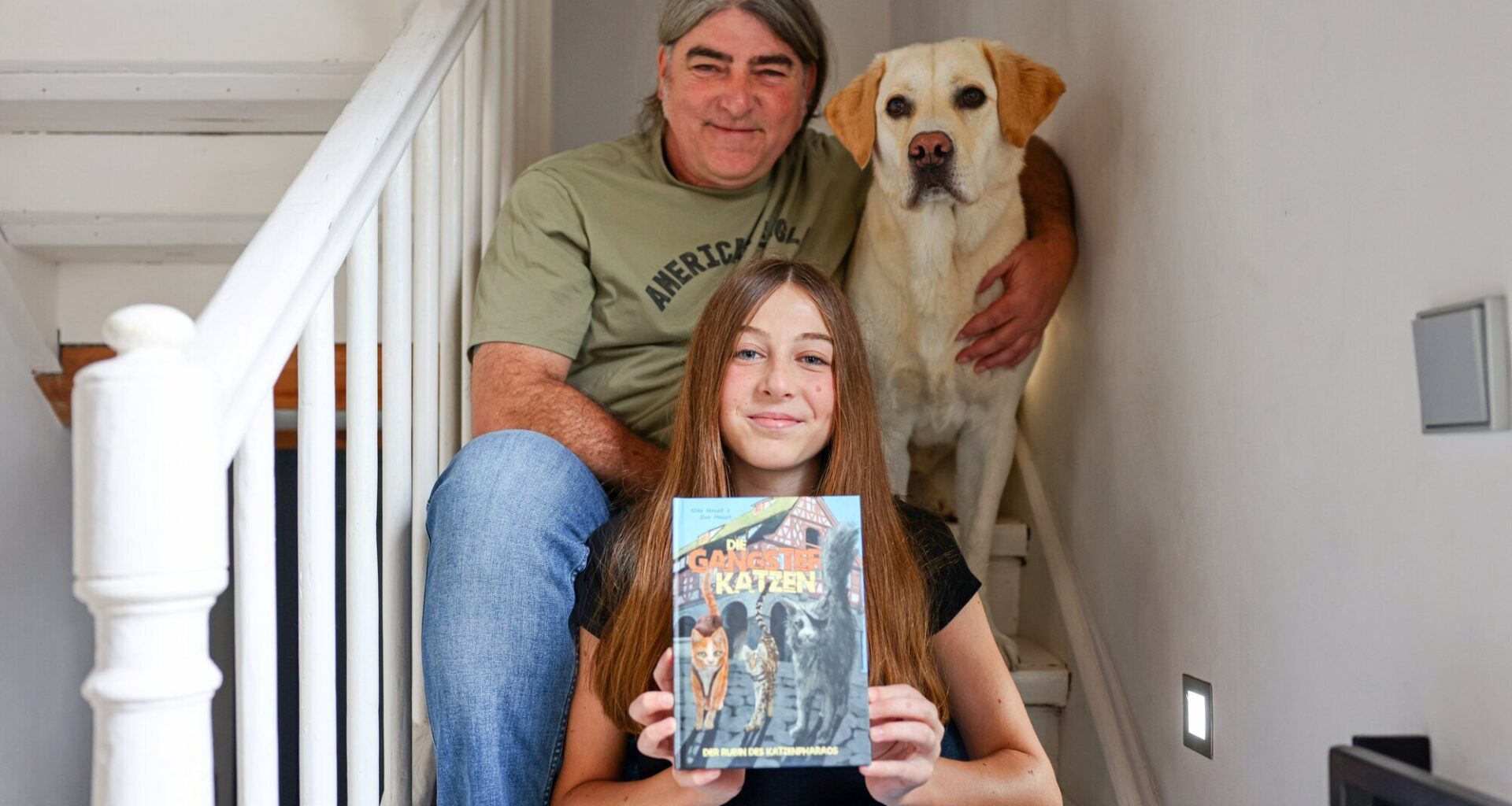 Don und Nika Haupt: Vater und Tochter (11) aus Waiblingen schreiben Kinderbuch  - Nachrichten aus Waiblingen