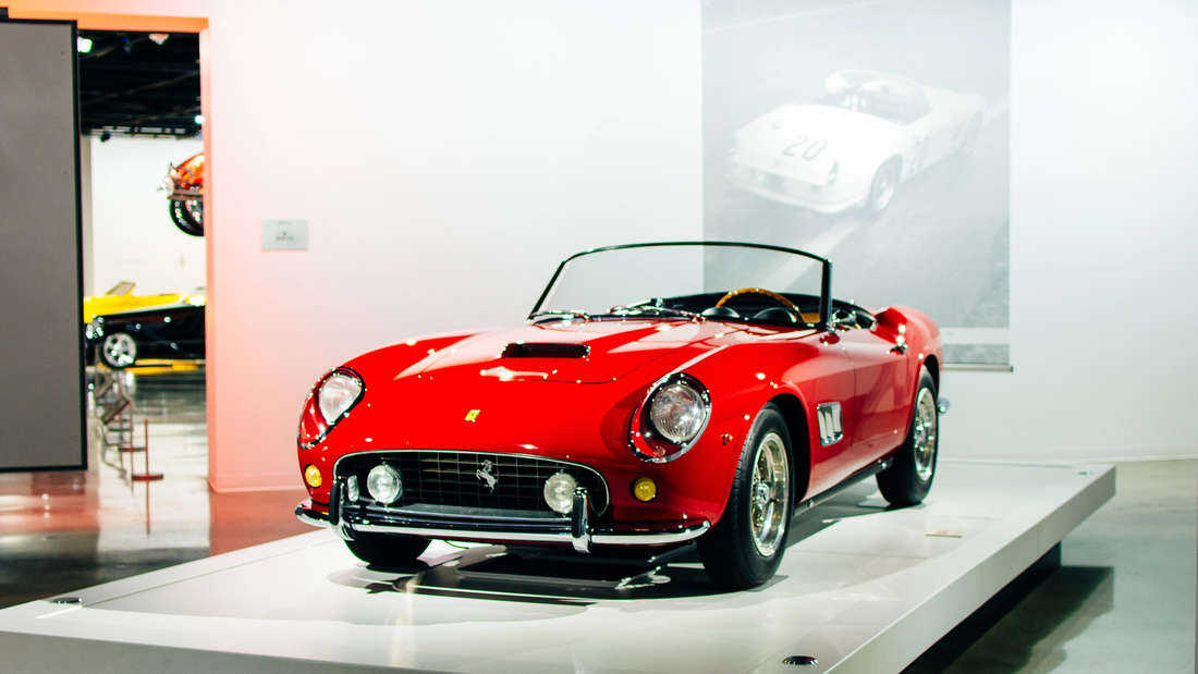 Red 1961 Ferrari 250 GT California Spyder 