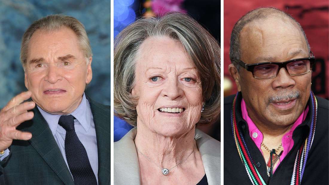 2024 starben zahlreiche berühmte Persönlichkeiten, darunter Fritz Wepper, Maggie Smith und Quincey Jones.