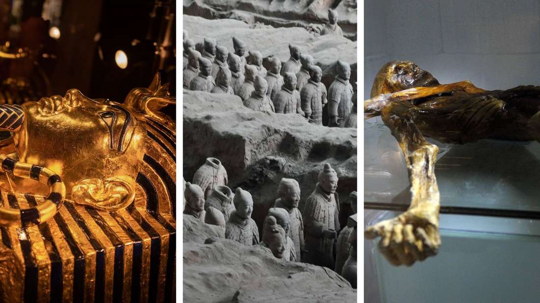 Tutanchamun, Terrakottaarmee, Ötzi