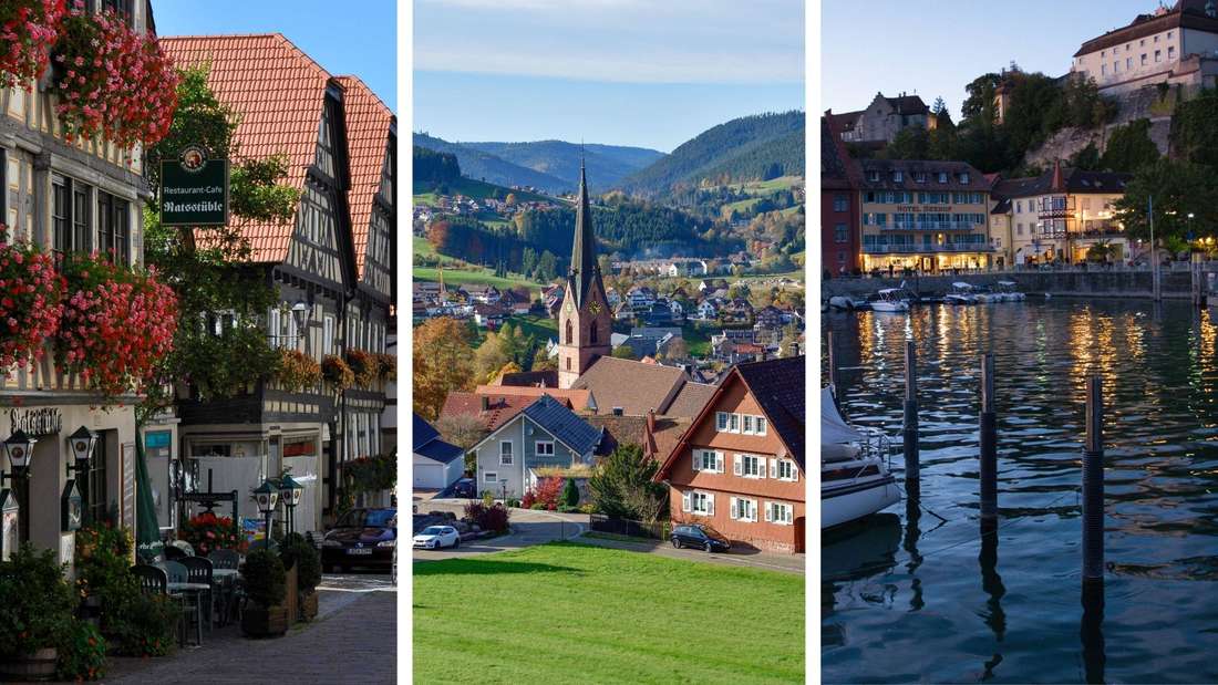 Besigheim, Baiersbronn und Meersburg