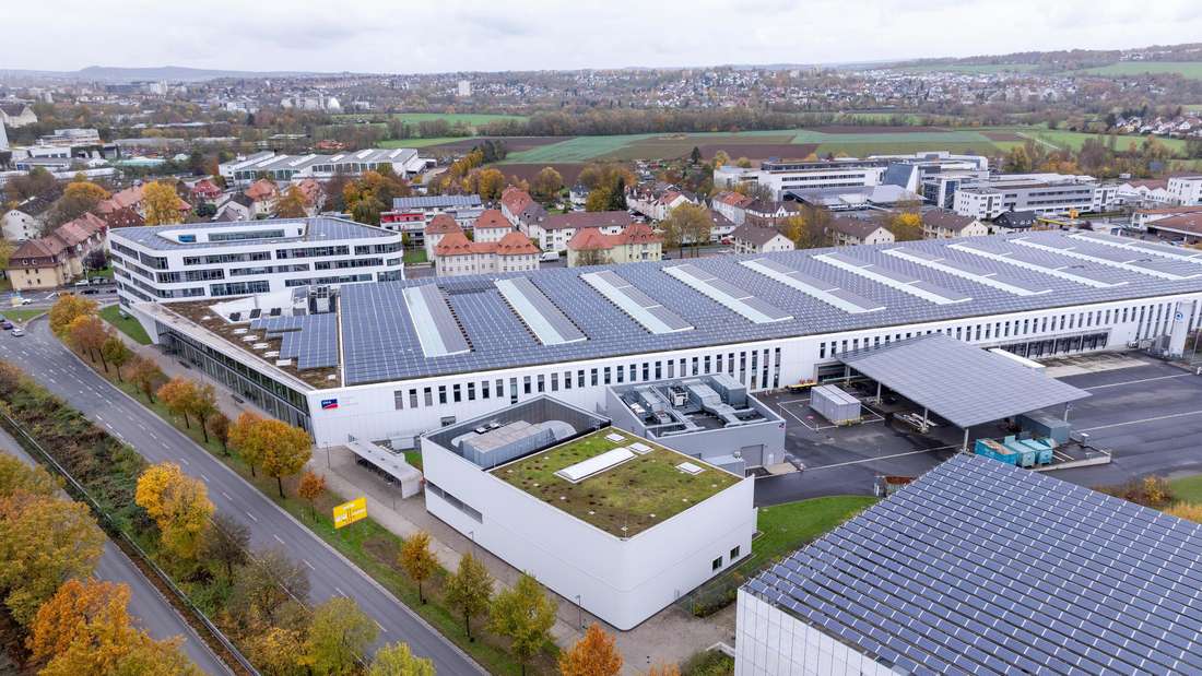 SMA Solartechnikkonzern Hauptsitz, SMA Solar Technology AG Sonnenallee 1 34266 Niestetal SMA Solar, Sandershäuser Straße, Dresdener StraßeFoto: Andreas Fischer / Skypic