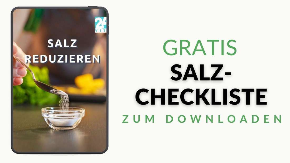 Teaserfoto zum Downloaden für die PDF-Checkliste „Salz reduzieren“. 