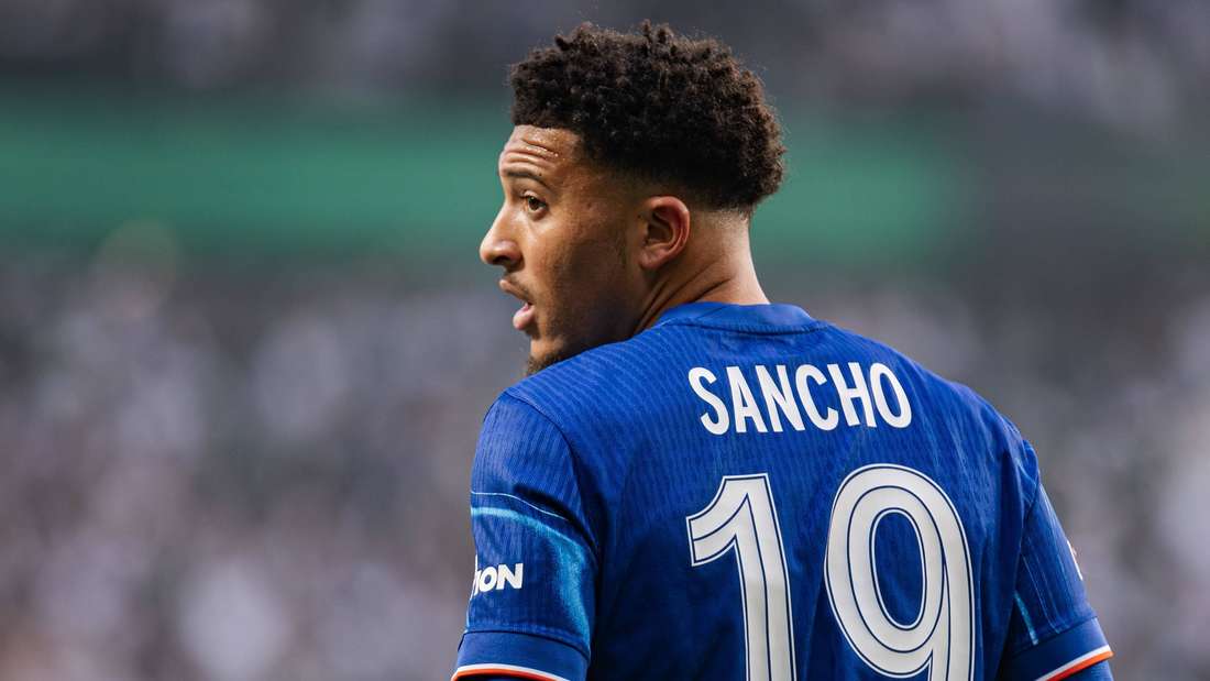 Ex-BVB-Profi Jadon Sancho im Trikot des FC Chelsea