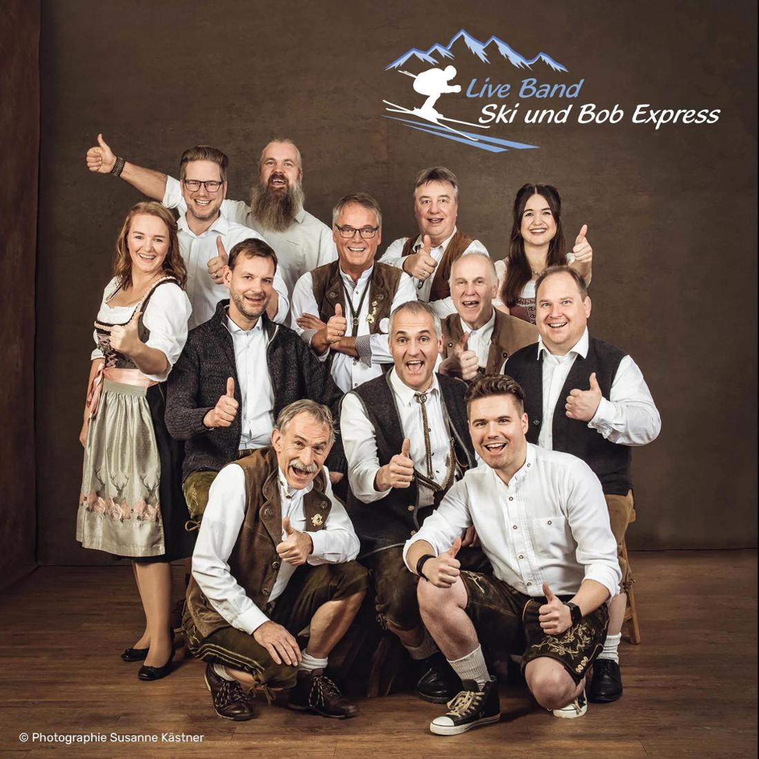 Sorgt für Stimmung: Die Band Ski und Bob Express.