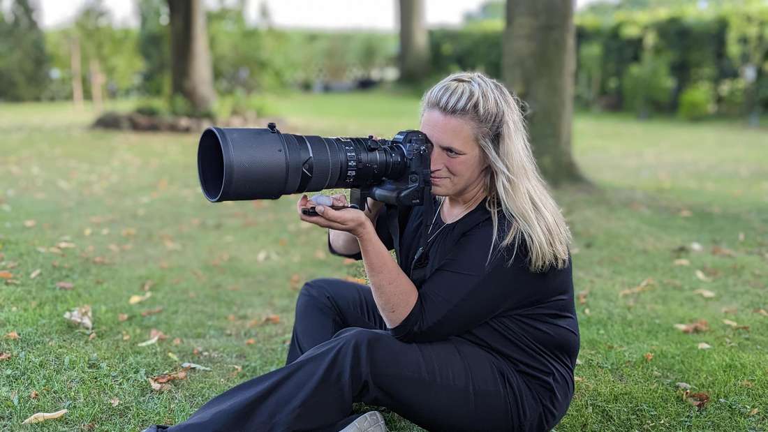 Dabias, Hobbyfotografin ganz professionell