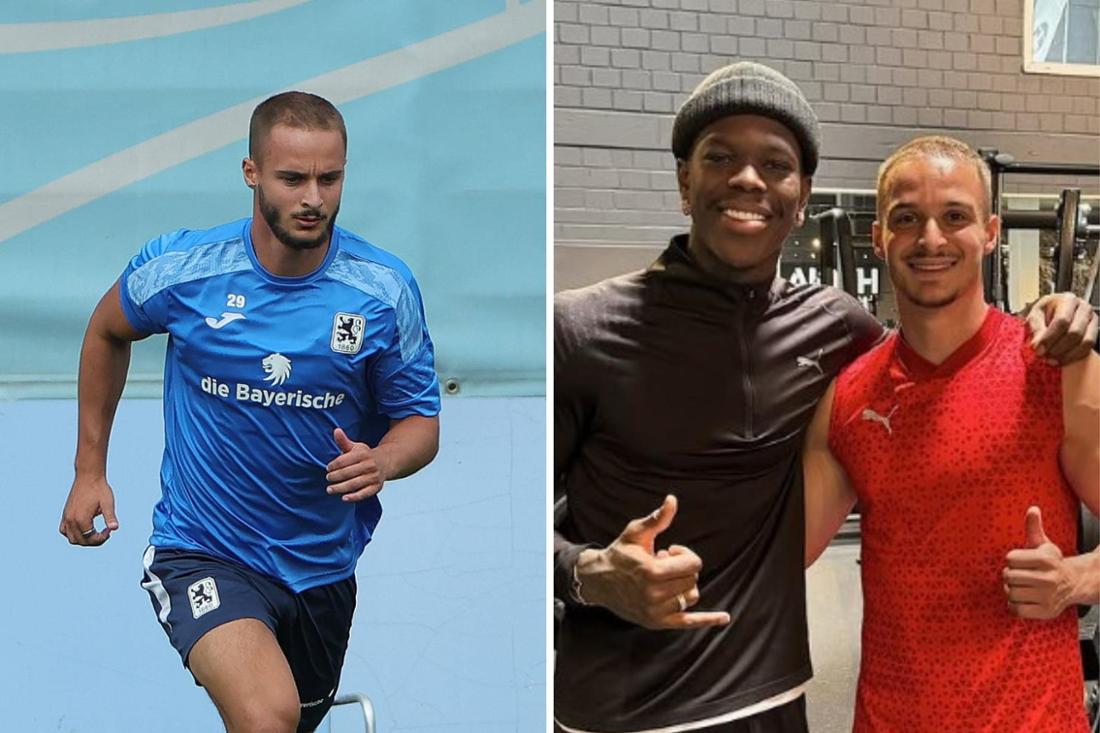 1860-Transfer Marvin Rittmüller gibt Vollgas. Auch im Gym mit NBA-Star Dennis Schröder.