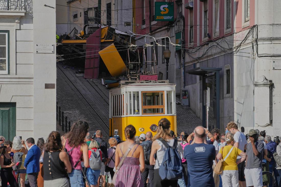 Nach Standseilbahn-Unfall in Lissabon