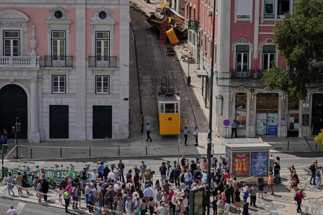Nach Standseilbahn-Unfall in Lissabon