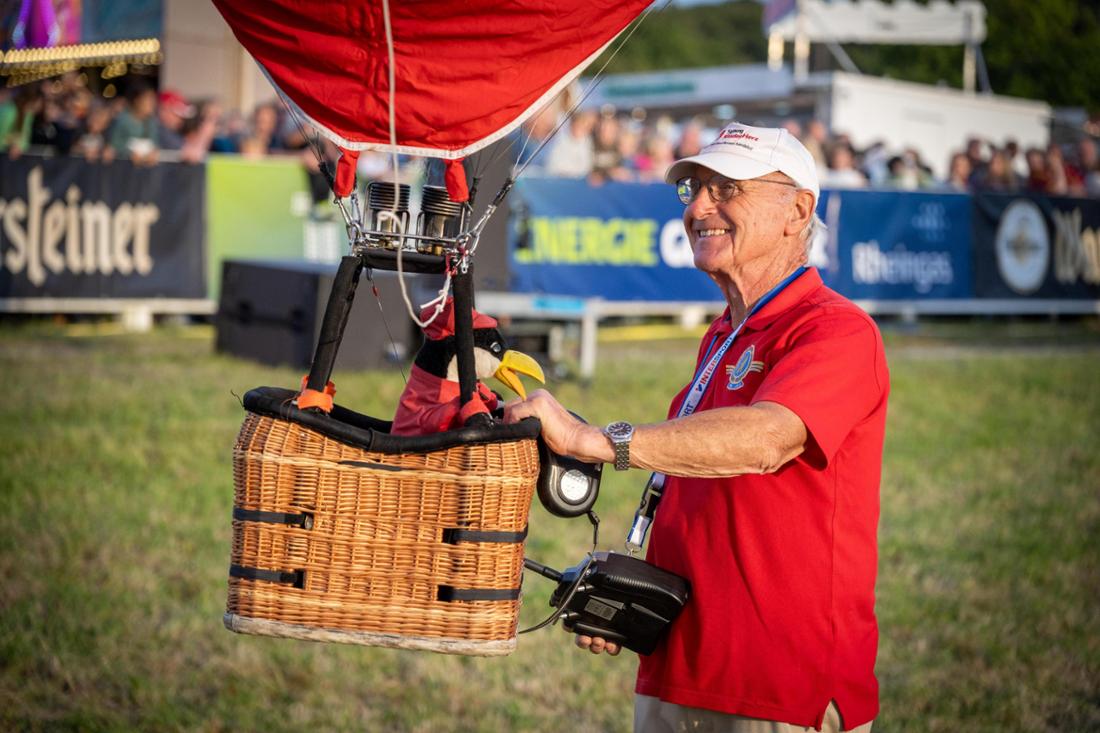 Jupp Hein Stziftung Kinderherz Modellballon Warstein Warsteiner Internationale Montgolfiade WIM 2025 