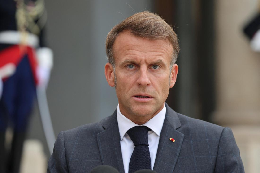Emannuel Macron, Präsident von Frankreich.