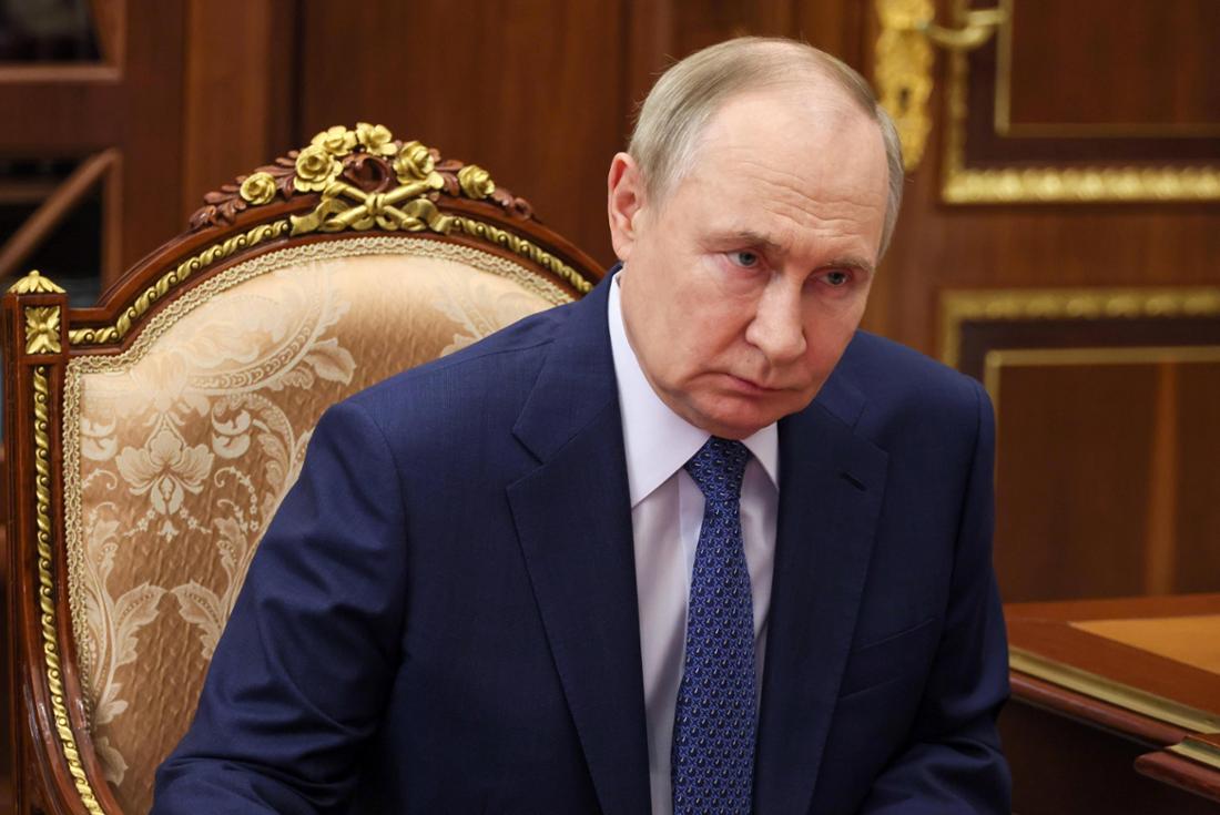 Wladimir Putin in Moskau.