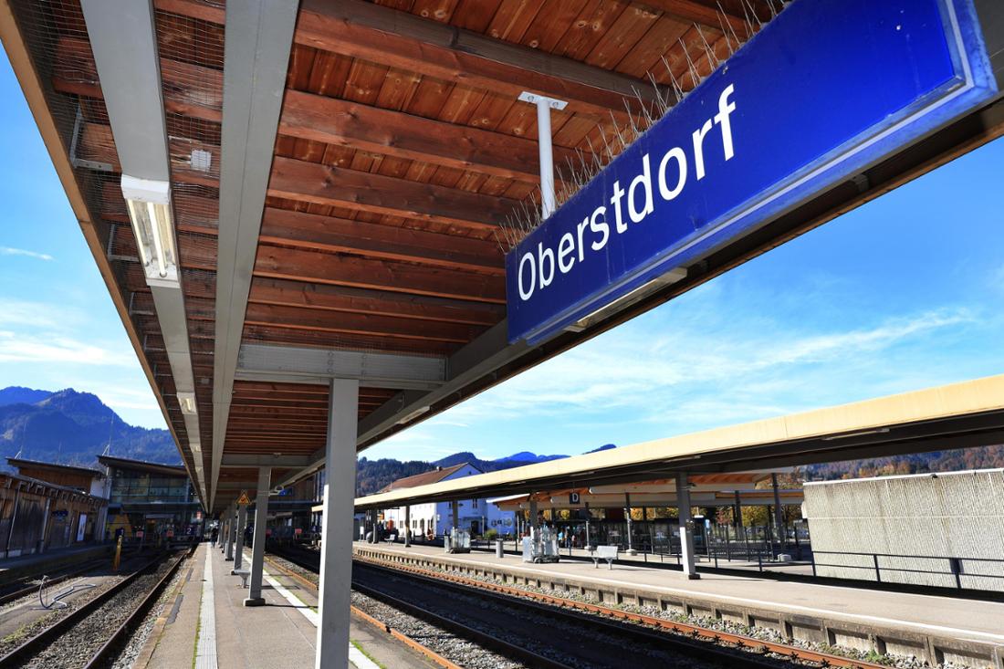 Bahnhof von Oberstdorf
