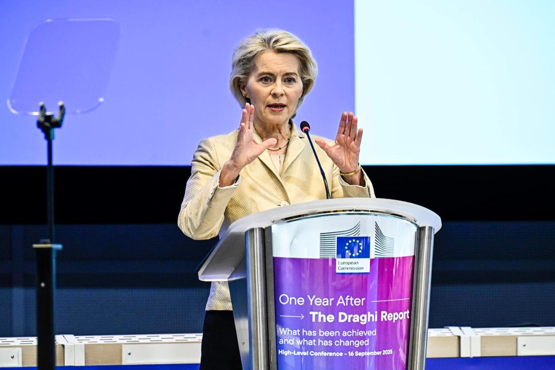 Die Deutsche Ursula von der Leyen ist EU-Kommissionspräsidentin.