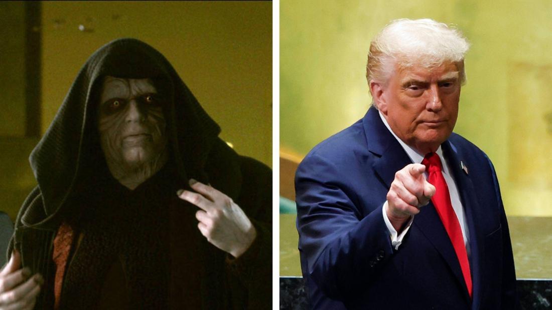 Donald Trump Star Wars Vergleich Demokratie Diktatur