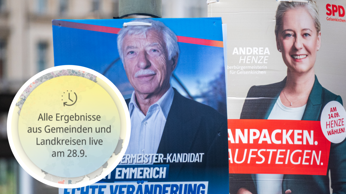 Ergebnis der OB-Wahl live in der interaktiven Karte
