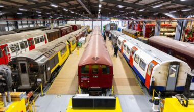 In London wird ein Museumsdepot eröffnet: Seltene Transportexponate sind nur dreimal im Jahr zu sehen