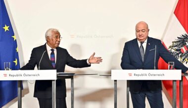 EU-Ratschef Costa bei Stocker in Wien: "Putin nicht an Frieden in Ukraine interessiert" - EU