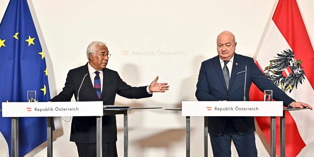 EU-Ratschef Costa bei Stocker in Wien: "Putin nicht an Frieden in Ukraine interessiert" - EU