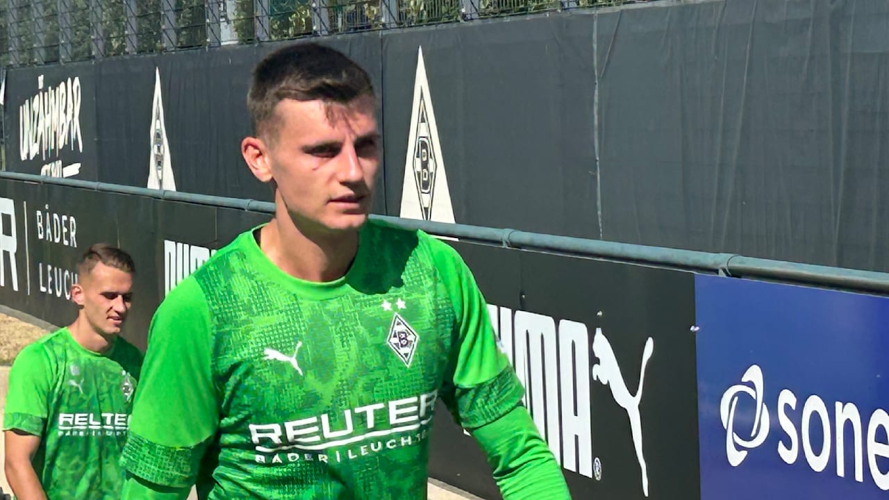 Borussia Mönchengladbach: Yannik Engelhardt feiert Trainings-Premiere | Sport