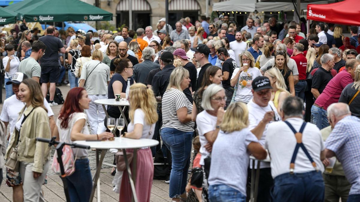 Feierabendmarkt vorm Rathaus 07.08.2025 Gladbeck