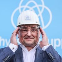 Bundeswirtschaftsminister Habeck besucht ThyssenKrupp
