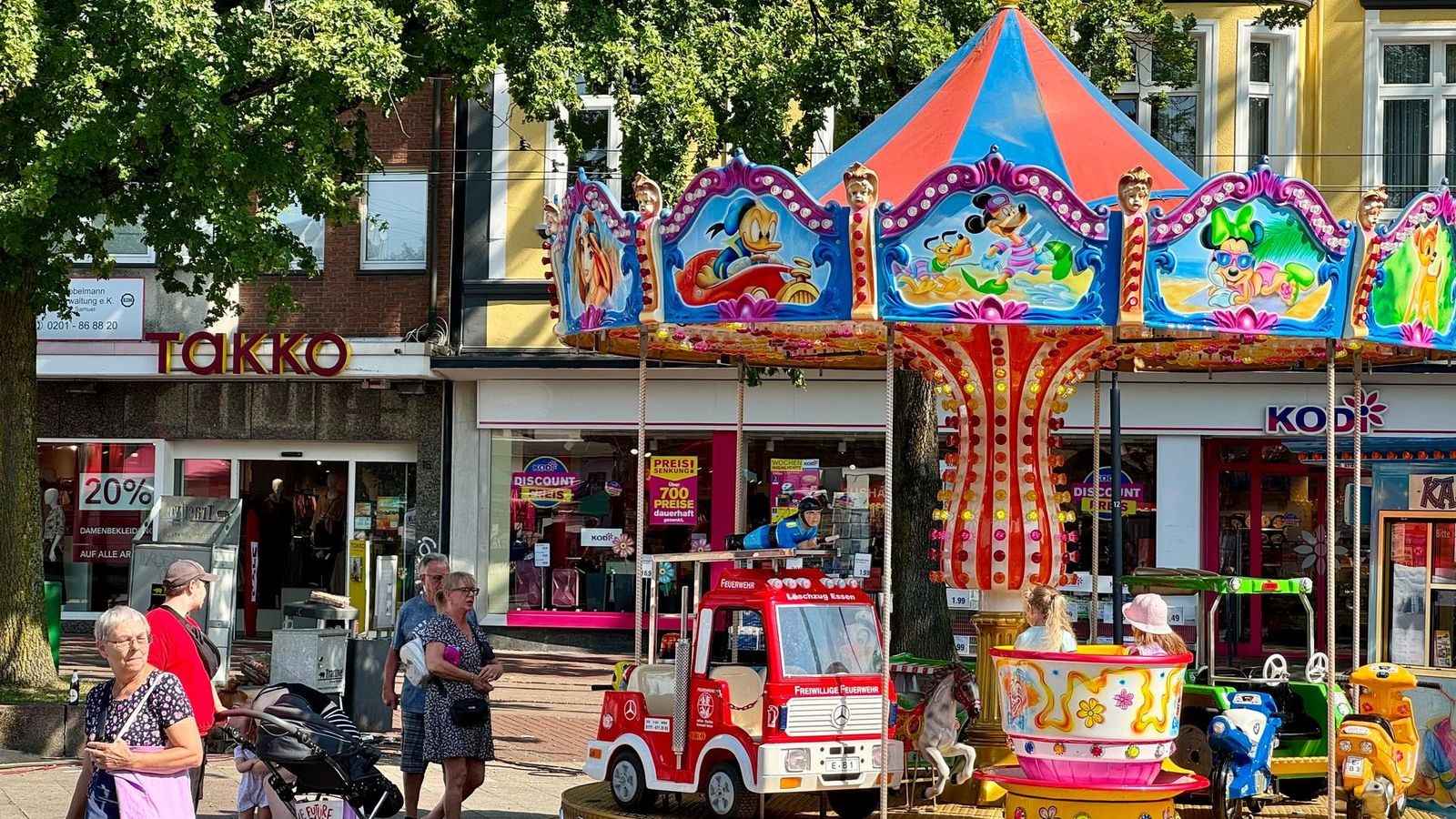 Mehr Musik anstatt Feuerwerk beim Borbecker Marktfest