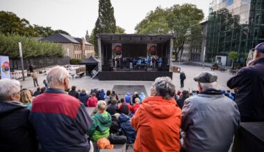 Auf Essens Burgplatz: Mitmach-Aktionen und U16-Wahl