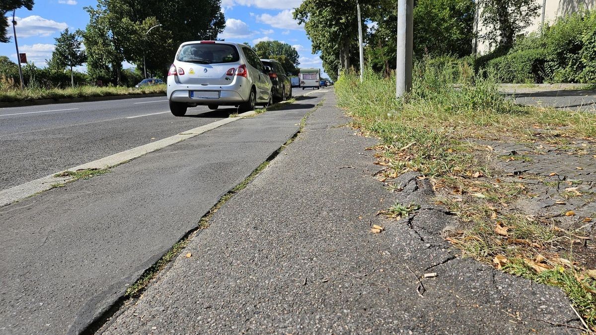Radweg entlang der Köpenicker Landstraße